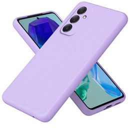 Pouzdro pro Samsung Galaxy M55 5G, Silicone Lite, fialové