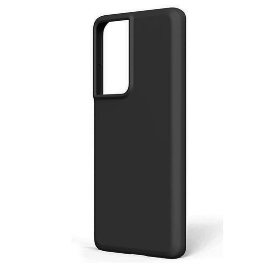 Pouzdro pro Samsung Galaxy S21 Ultra, Silicone Lite, černé