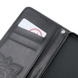 Klopové pouzdro pro Oppo A79 5G, Butterfly, černé