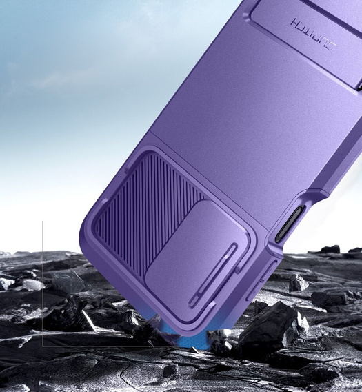 Pouzdro pro Samsung Galaxy A15 5G, Suritch Basic, fialové