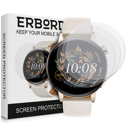 3x ERBORD Hydrogelová fólie pro Huawei Watch GT 3 42mm