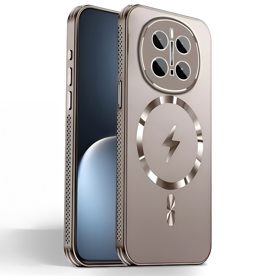 Pouzdro pro Honor Magic 7 Pro, MagSafe, stříbrné,