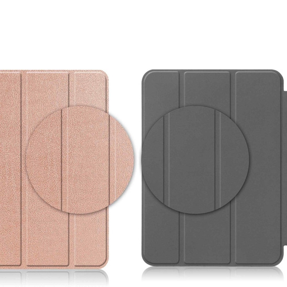 Pouzdro pro iPad 10.9 2022 10 Gen, Smartcase s prostorem pro stylus, růžové