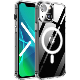 Pouzdro pro iPhone 13, ERBORD Hybrid MagSafe Case, modré