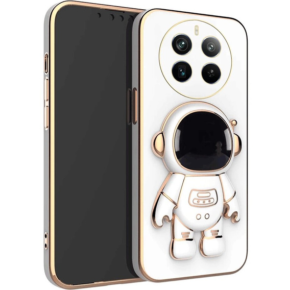 Pouzdro pro Realme 12 Pro 5G / 12 Pro+ 5G, Astronaut, bílé