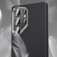 Pouzdro BENKS Kevlar pro Samsung Galaxy S25+ Plus, pro MagSafe, Carbon Fiber, černé