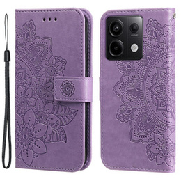 Klopové pouzdro pro Xiaomi Redmi Note 13 Pro 5G, Mandala, fialové