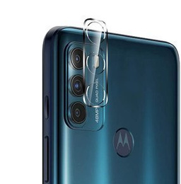 Tvrzené sklo na fotoaparát pro Motorola Moto G50, modré