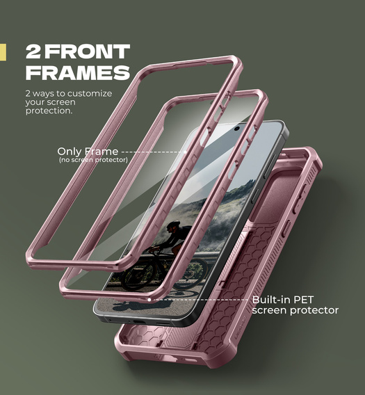 Pouzdro Dexnor Full Body (Two Frames) pro Samsung Galaxy S25 FE