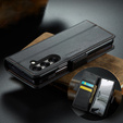 CASEME Litchi Wallet flipové pouzdro pro Samsung Galaxy Z Fold7 5G