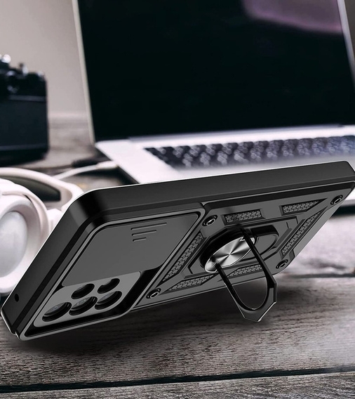 Pouzdro pro Samsung Galaxy A33 5G, CamShield Slide, černé