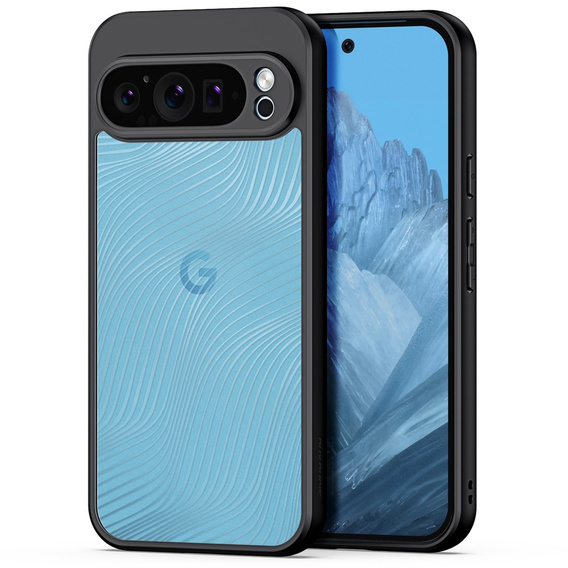 Pouzdro DuxDucis pro Google Pixel 9 Pro XL, Aimo case, transparentní / černé