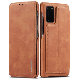 Klopové pouzdro pro Samsung Galaxy S20 FE, LC.IMEEKE, hnědé