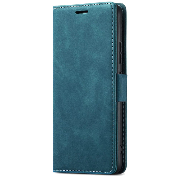Pouzdro pro Samsung Galaxy A14 4G/5G, ERBORD Vintage peněženka s klopou, modré
