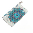 Klopové pouzdro pro Motorola Moto E22 / E22i, Wallet mandala, bílé