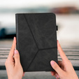 Pouzdro pro Samsung Galaxy Tab A9, Classic, s prostorem pro stylus, černé