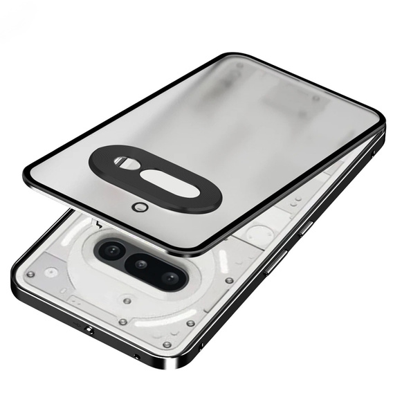Pouzdro pro Nothing Phone 3A, Frame Case, černé