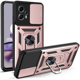 Pouzdro pro Motorola Moto G13 / G23, CamShield Slide, růžové rose gold