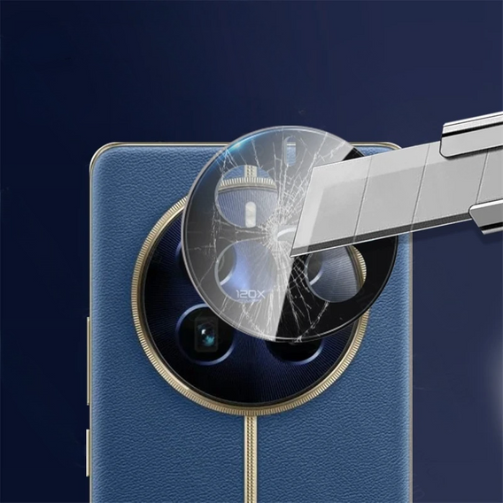 Tvrzené sklo na fotoaparát pro Realme 12 Pro 5G / 12 Pro+ 5G, černé