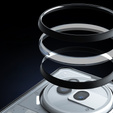 Pouzdro pro Nothing Phone 3A Pro, Fusion Hybrid, transparentní / černé