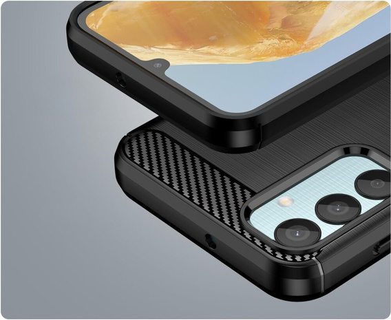 Pouzdro pro Samsung Galaxy M15 5G, Carbon, černé