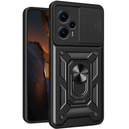 Pouzdro pro Xiaomi Poco F5, CamShield Slide, černé