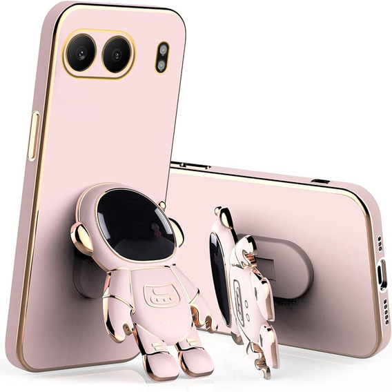 Pouzdro pro OnePlus Nord 4, Astronaut, růžové