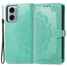 Klopové pouzdro pro Motorola Moto G24 / G24 Power / G04, Mandala, zelené