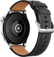 Univerzální kožený řemínek pro hodinky s šířkou uchycení 22 mm, černý