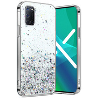 Pouzdro pro Oppo A52 / A92 / A72, Glittery, průhledné