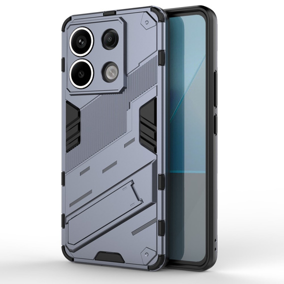 Pouzdro pro Xiaomi Redmi Note 13 Pro 5G, Military kickstand, námořnicky modré