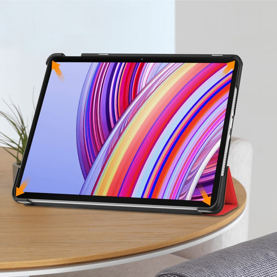 Pouzdro pro Xiaomi Redmi Pad Pro, Smartcase, červené