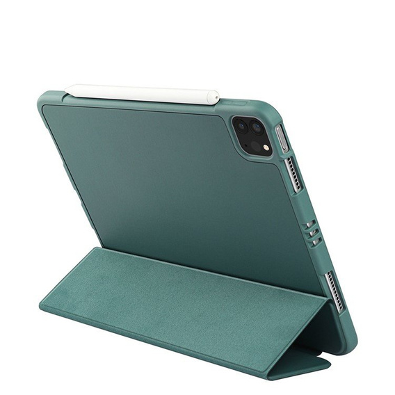 Pouzdro pro iPad Pro 11 2021/2022, Smartcase s prostorem pro stylus, zelené