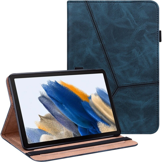 Pouzdro pro Samsung Galaxy Tab A9+, Classic, s prostorem pro stylus, modré