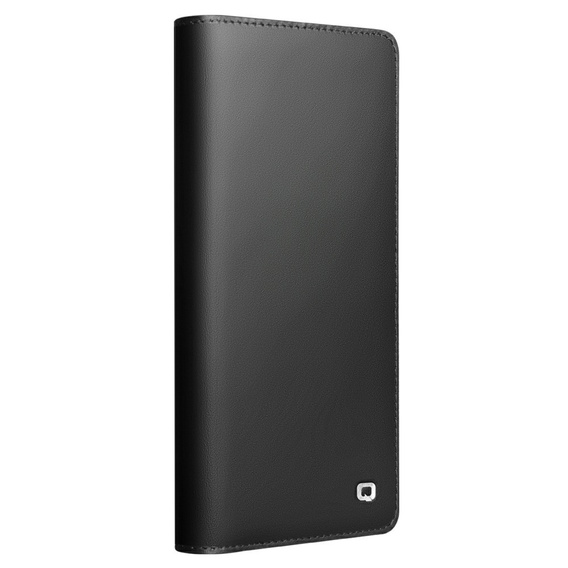 Flipové pouzdro pro Samsung Galaxy S25 Ultra, QIALINO Leather Wallet, černé