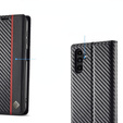 Flipové pouzdro pro Samsung Galaxy A56, Carbon LC.IMEEKE, černé