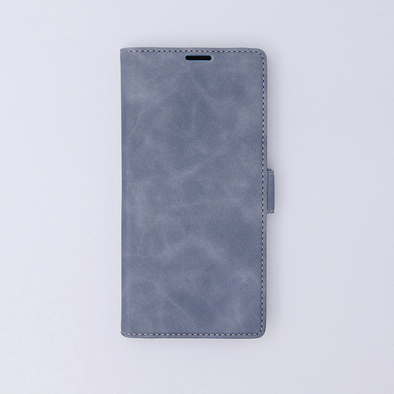 Pouzdro pro Samsung Galaxy S23 Ultra, ERBORD Vintage peněženka s klopou, zelené