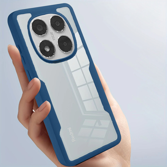 Pouzdro pro Xiaomi Redmi Note 14 Pro 5G, Shockproof, s fólií, námořnicky modré