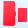 Klopové pouzdro pro Xiaomi 13T / 13T Pro, Card Slot, červené