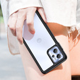 Pouzdro pro Motorola Moto G13 / G23, Fusion Hybrid, transparentní / černé