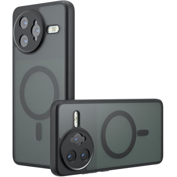 Pouzdro pro Xiaomi Poco F7 Ultra, pro MagSafe, ERBORD Matt Case, černý