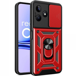 Pouzdro pro Realme C53 4G, CamShield Slide, červené