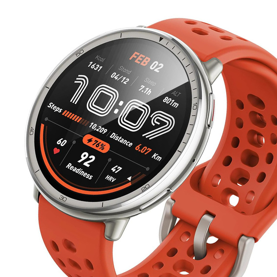 2x hybridní sklo ERBORD pro Amazfit Active 2