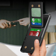 Pouzdro pro Samsung Galaxy S25 Ultra, Card Holder Kickstand, černé