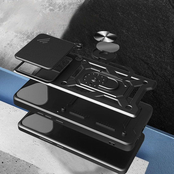 Pouzdro pro Honor 400 Lite, CamShield Slide, černé