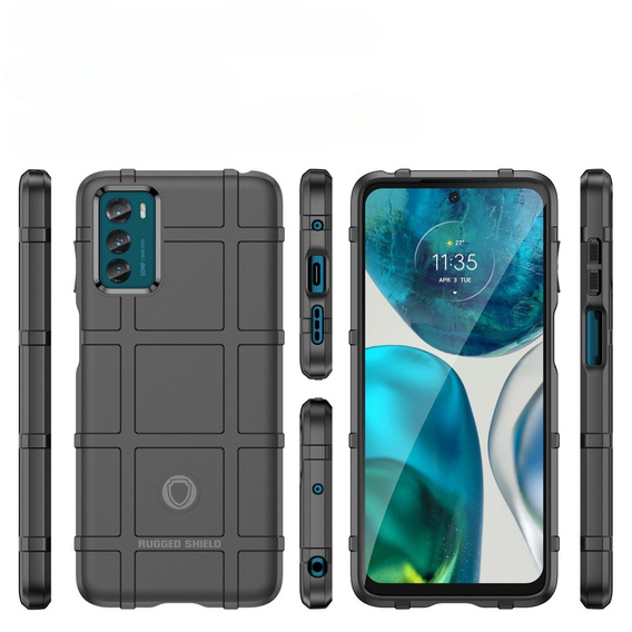 Pouzdro pro Motorola Moto G42 4G, Rugged Shield, černé