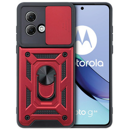 Pouzdro pro Motorola Moto G84 5G, CamShield Slide, červené