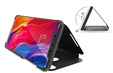Pouzdro pro LG K61, Clear View, černé