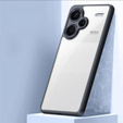 Pouzdro pro Xiaomi Redmi Note 13 Pro+, Fusion Hybrid, s ochranou fotoaparátu, transparentní / černé