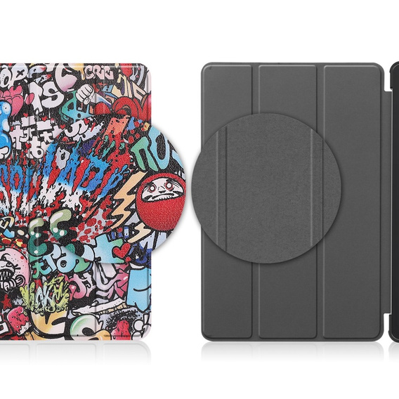 Pouzdro pro Lenovo Tab M8 Gen 4 TB-300FU, Smartcase, graffiti